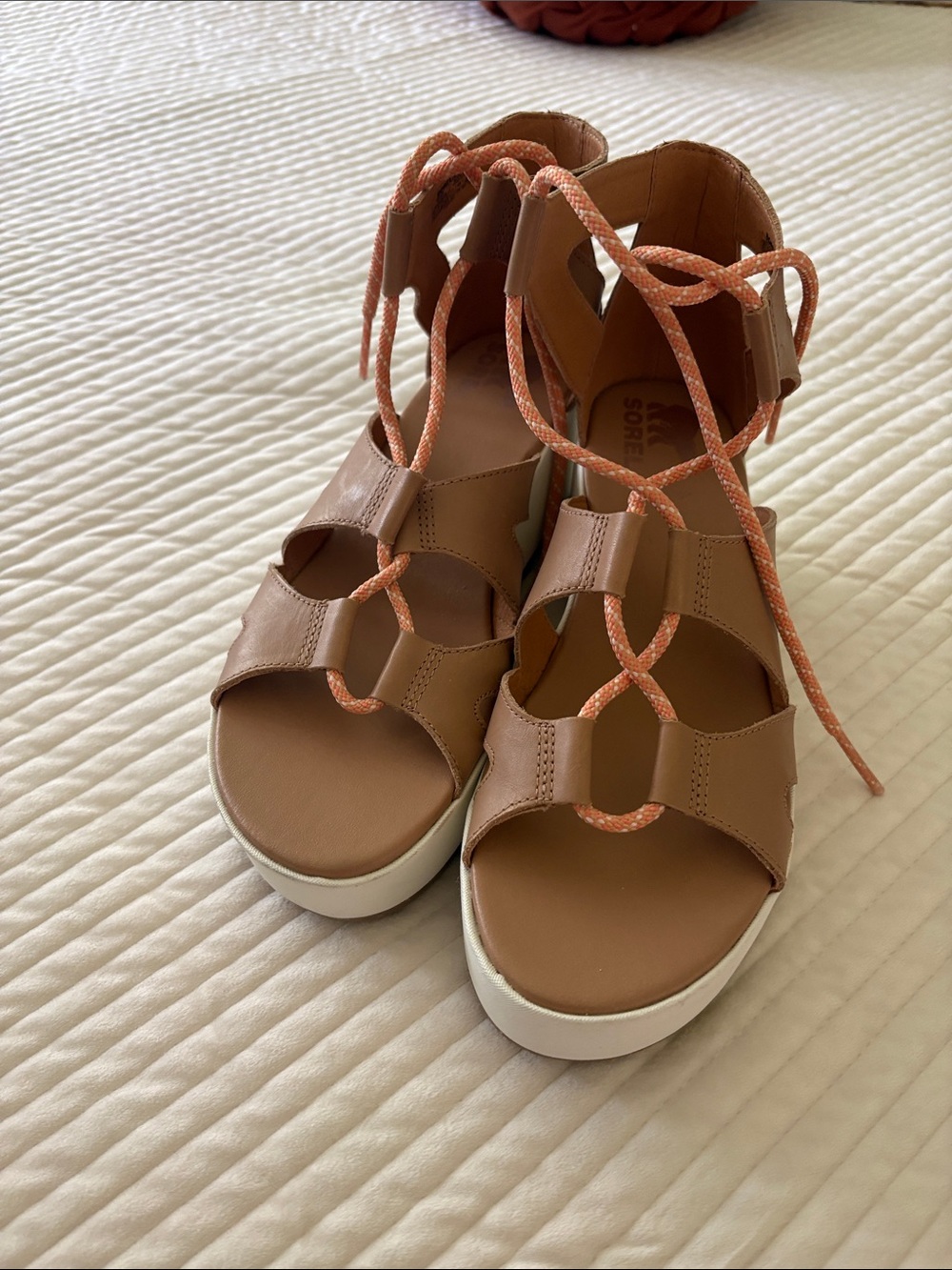 Women’s Sorel Lace-Up Platform Sandals